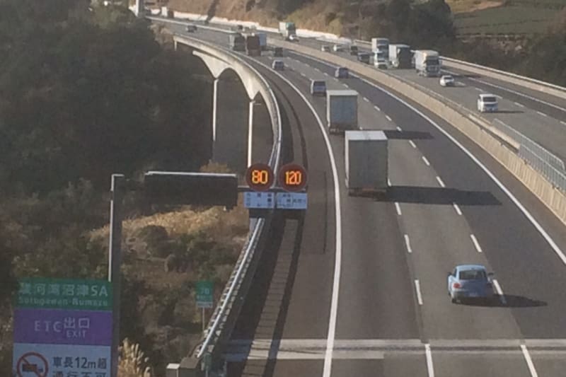 新東名の御殿場JCT～浜松いなさJCT間が6車線化