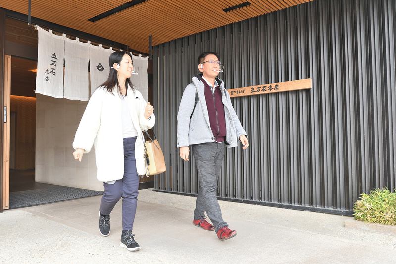 ランチは富山市桜町の「越中料理 五万石本店」でいただいた（ランチメニューは日によって変わります）