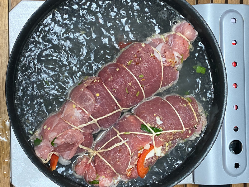 茹で汁はスープにしても美味しいです