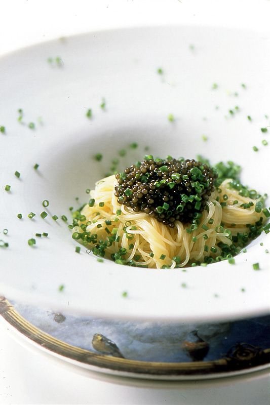 キャビアのカッペリーニ