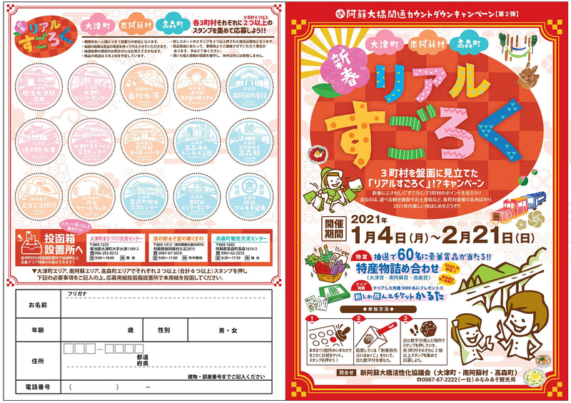 新春リアルすごろく