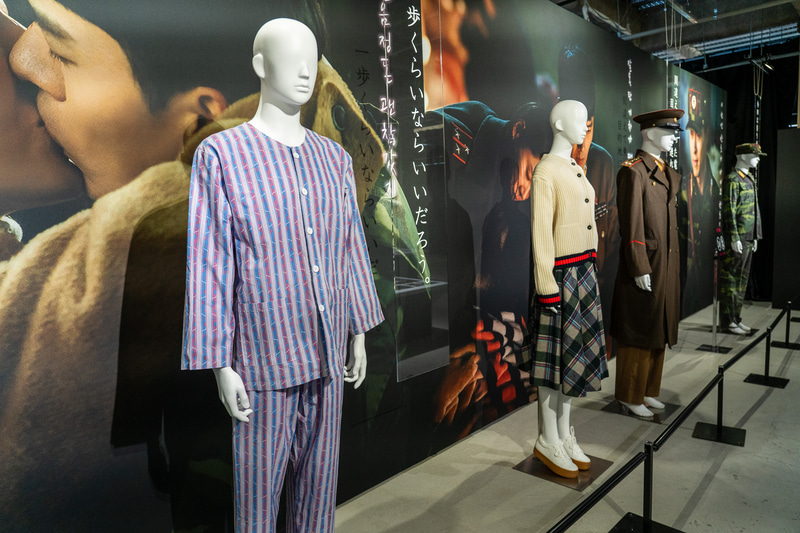 ジョンヒョクが病院で着ていたパジャマ。こちらは実物だそうです