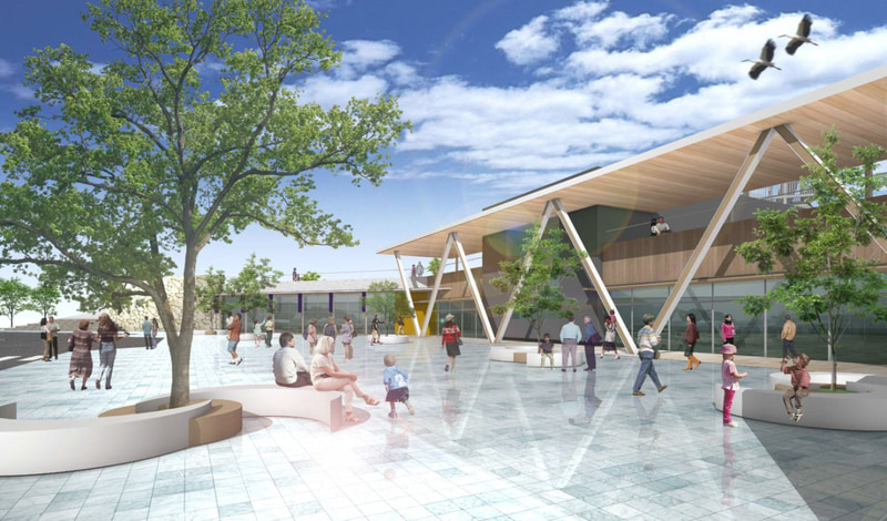 鳴門市は国道11号沿いに整備中の道の駅の正式名称を「道の駅『くるくる なると』」に決定した