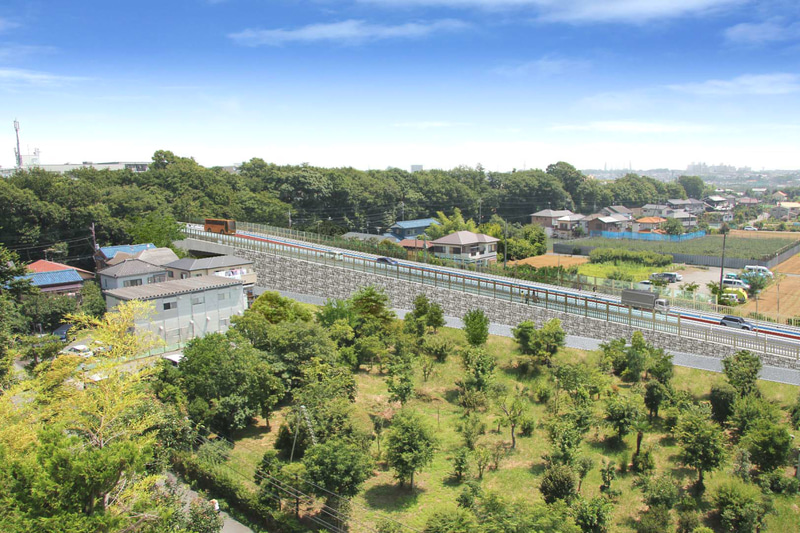 開通区間のイメージ