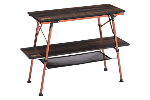 コールマン、最上位モデルの新作発売。マルチシェルフ/ローチェア/自動