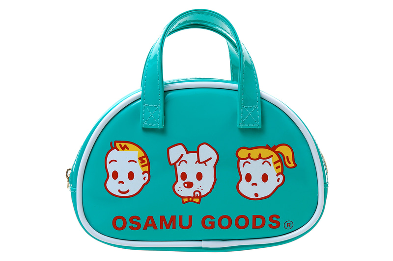 OSMボストン型ポーチ（各1600円、税別）