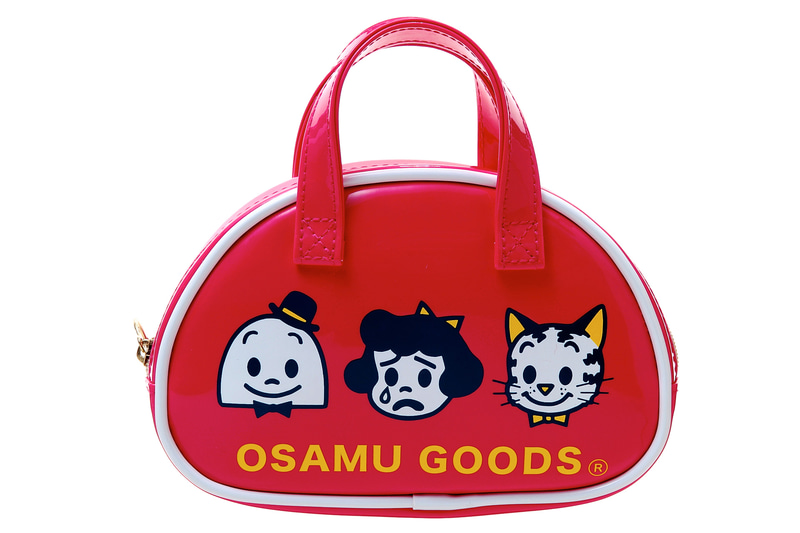 OSMボストン型ポーチ（各1600円、税別）