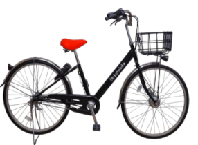 自転車は乗り心地や安全性を追求して開発したオリジナル自転車を使用