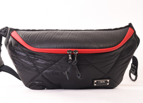 SEAL 藤倉航装コラボ ショルダーバッグ パラシュート ブラック SEALの