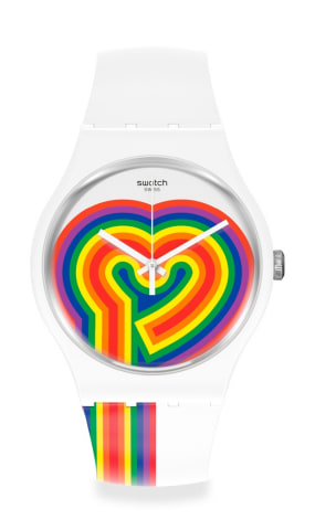 世界数量限定！2018年swatch スウォッチバレンタインコレクション Swatch、バレンタインデーコレクション。シングルパーソンと愛に