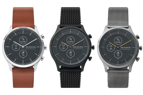 フォッシル、「SKAGEN（スカーゲン）」からアナログデザインのスマート
