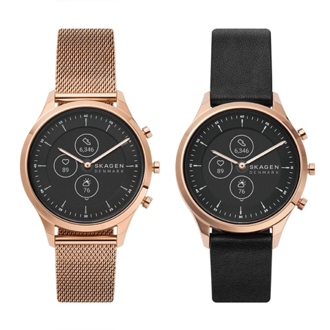 フォッシル、「SKAGEN（スカーゲン）」からアナログデザインのスマート