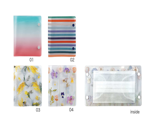 二つ折りのマスクケース「Okuma（オクマ）」発売。デザインは15種類