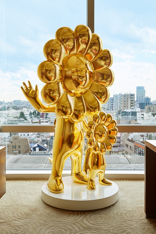 「お花の親子といっしょ」（リビングルーム）