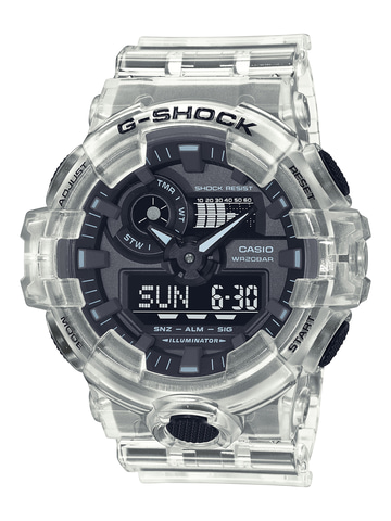 カシオ、G-SHOCKの「スケルトンシリーズ」に新モデル追加。ホワイト