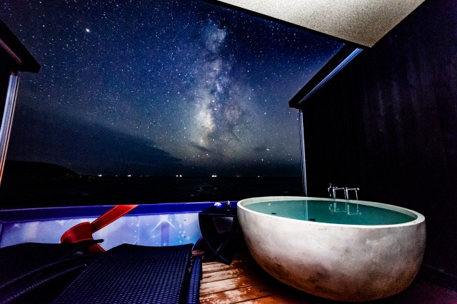 夜景（隣接既存宿）