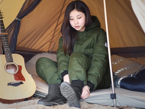 DOD ブクロマンX ブラウン Sサイズ ダウン ジャケット 冬キャンプ DOD