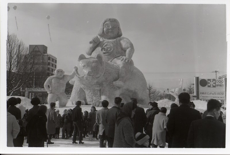 「さっぽろ雪まつり大歴史展」で過去の雪まつりの動画や会場の360度ビューを配信する