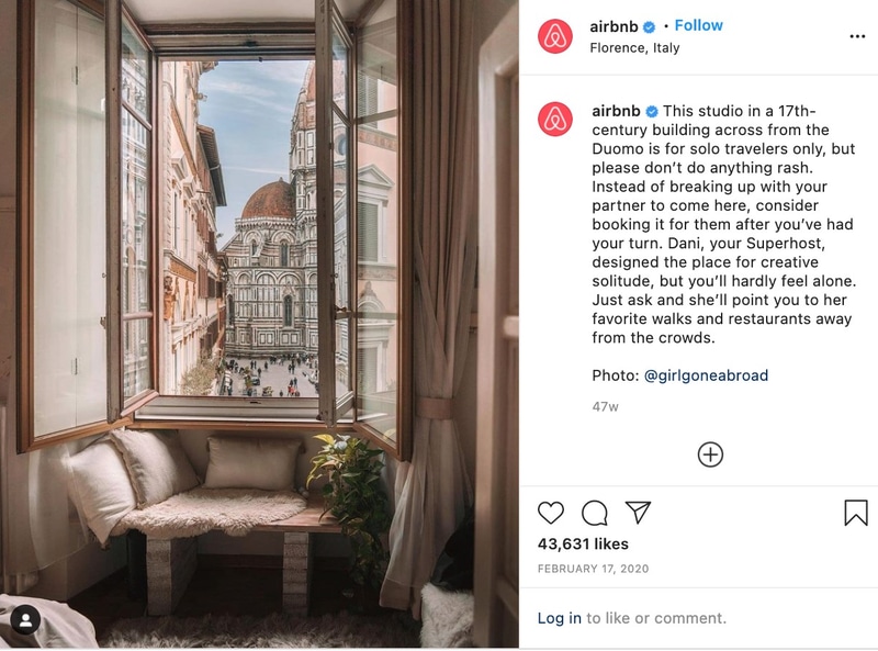 Window to the Duomo・Unique artist studio（イタリア・フィレンツェ）