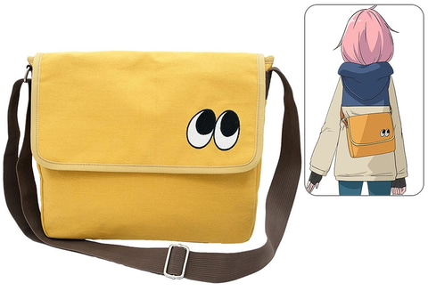 ゆるキャン△なでしこのショルダーバッグ発売。劇中のデザインを
