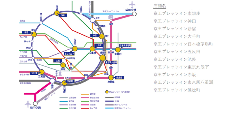 京王プレッソインの立地
