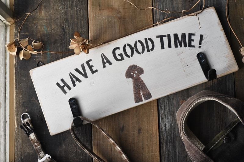 ペットとの散歩グッズ用収納ボードが作れるDIY講座