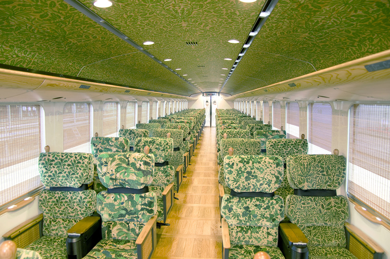 「ゆふいんの森号」の運転席から見える風景をライブ配信