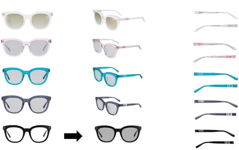Zoff × WIND AND SEA サングラス Zoff×WIND AND SEAのコラボアイウェア第2弾。紫外線量でレンズ色