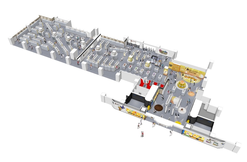 専門店として世界最大級の3000面設置
