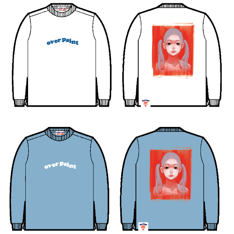 over paint Heavy oz LS Tee（6600円）