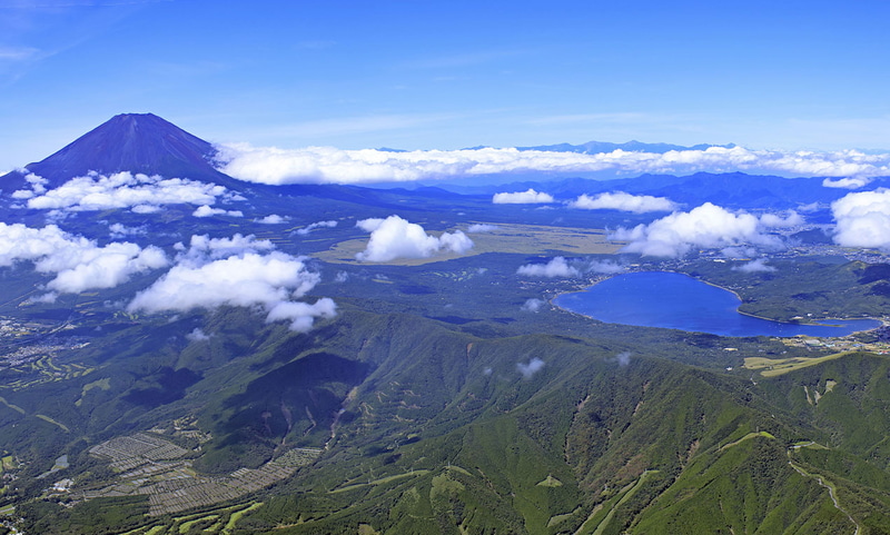 フライトで楽しめる風景