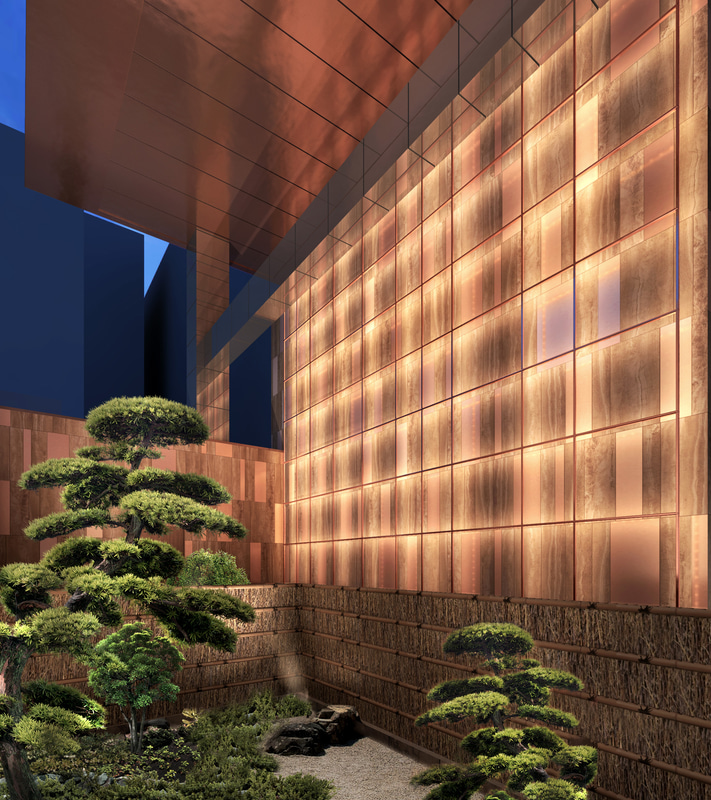 中庭（イメージ）