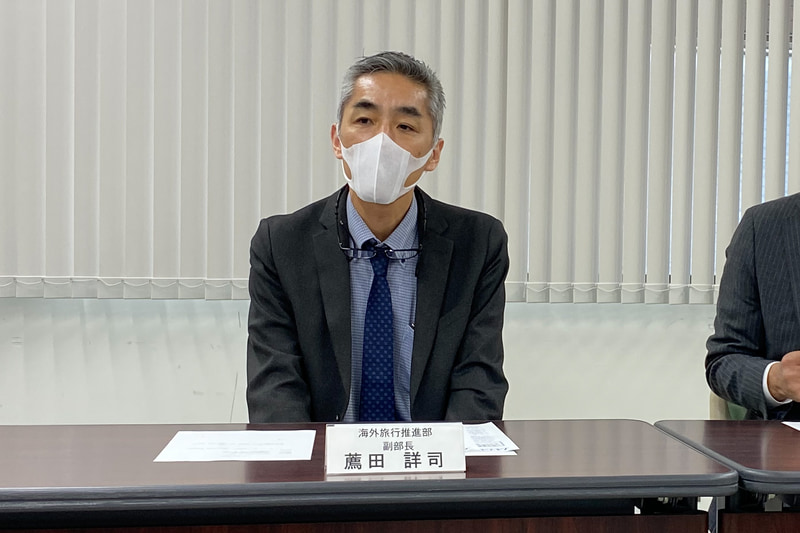 一般社団法人日本旅行業協会 海外旅行推進部 副部長 薦田詳司氏