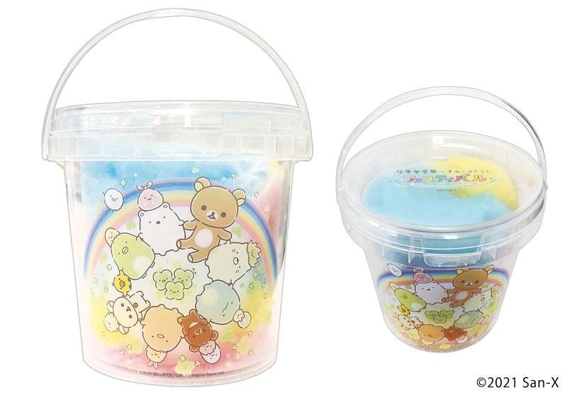 「リラすみフェス」オリジナルからふるわたあめ 各800円