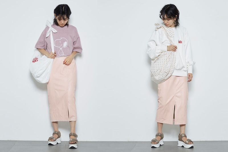 スナイデル「SNIDEL meets PEANUTS」