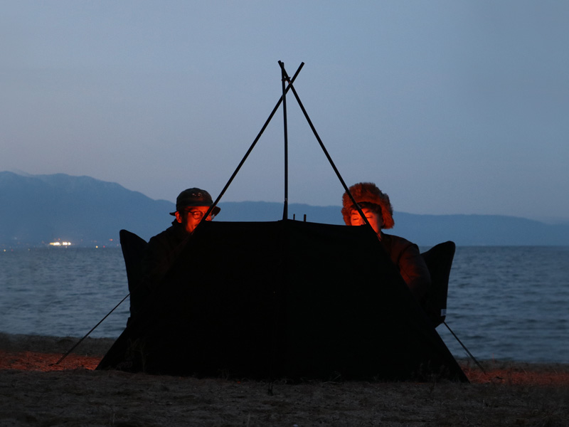 周りからの視線を遮ることも可能