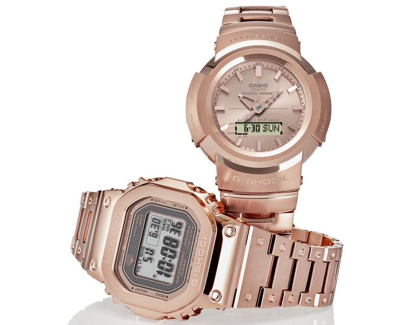 3月12日発売の「AWM-500GD-4AJF」と「GMW-B5000GD-4JF」