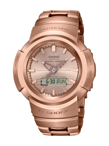 G-SHOCKにメタルインゴットをイメージした「ローズゴールド」2