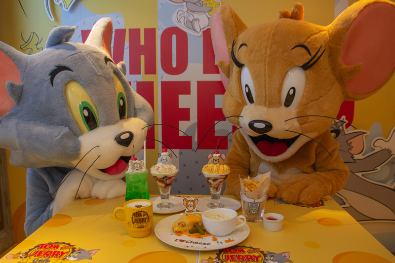 「トムとジェリー」コラボカフェを東京・大阪・名古屋・沖縄でオープン