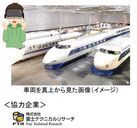 VR技術を活用した「館内飛行体験」