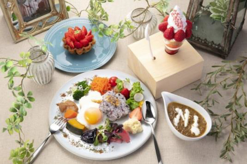 カフェ・レストラン「LES POMMES（レ・ポム）」で提供する料理