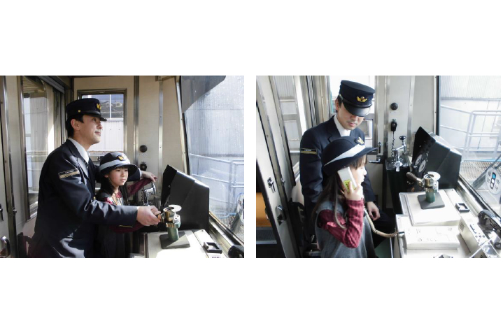京阪電車大津線錦織車庫で電車運転体験イベント
