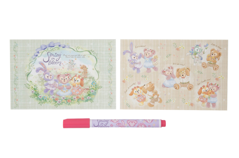 ポストカード＆カラーペン（650円）