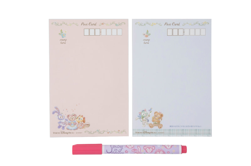 ポストカード＆カラーペン（650円）