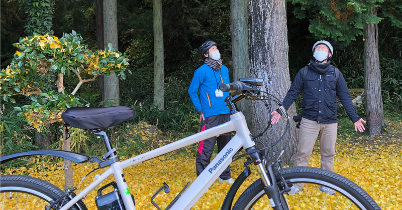 大朝の町をe-bikeで巡る