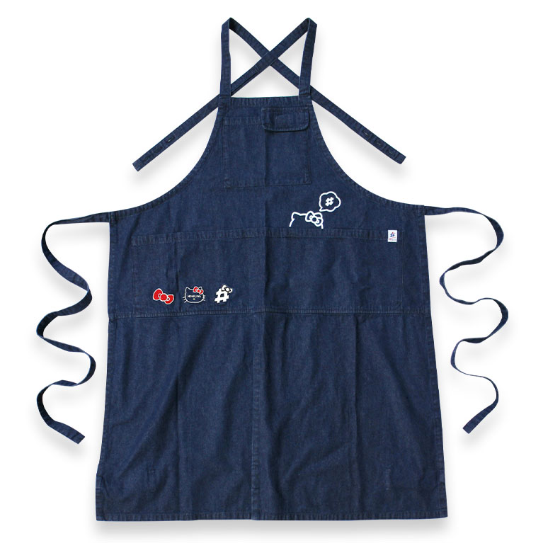 デニムエプロン
