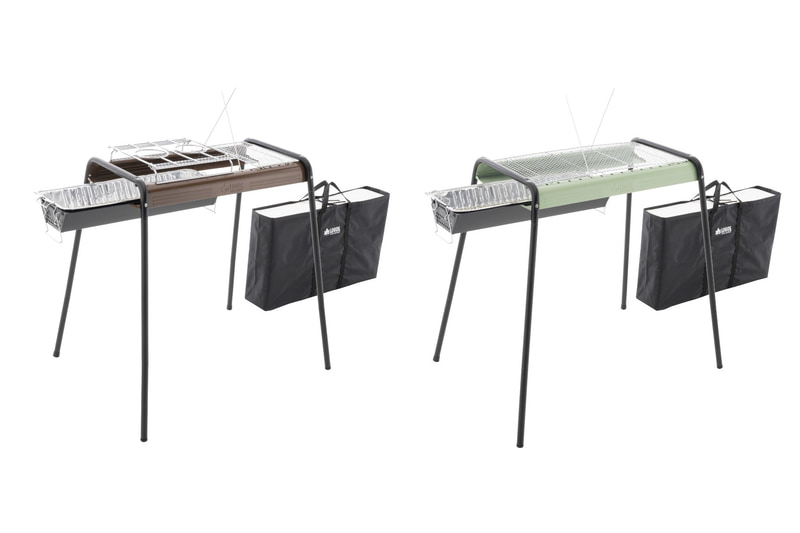 ロゴスが「eco-logosave モダンクッキンググリル L・コンプリート」「eco-logosave モダングリル L・コンプリート」を発売した