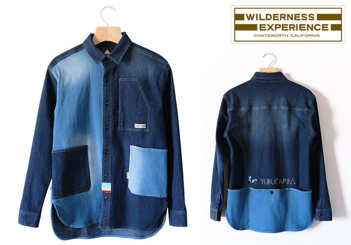 デニムエプロンバッグシャツ（1万3200円）