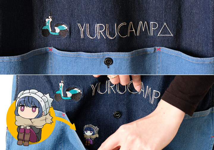 デニムエプロンバッグシャツ（1万3200円）