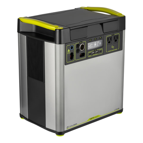 6071Whの超大容量ポータブル電源「Yeti 6000X（120V）Power Station